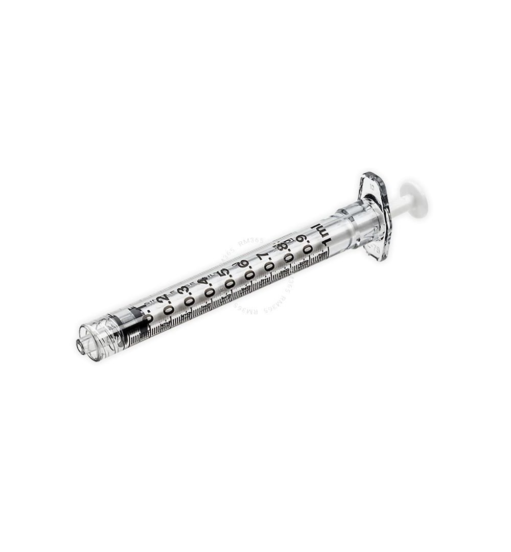BD Luer-Lok Tip Syringes 1ml Plastipak (309628) (1 x 100)