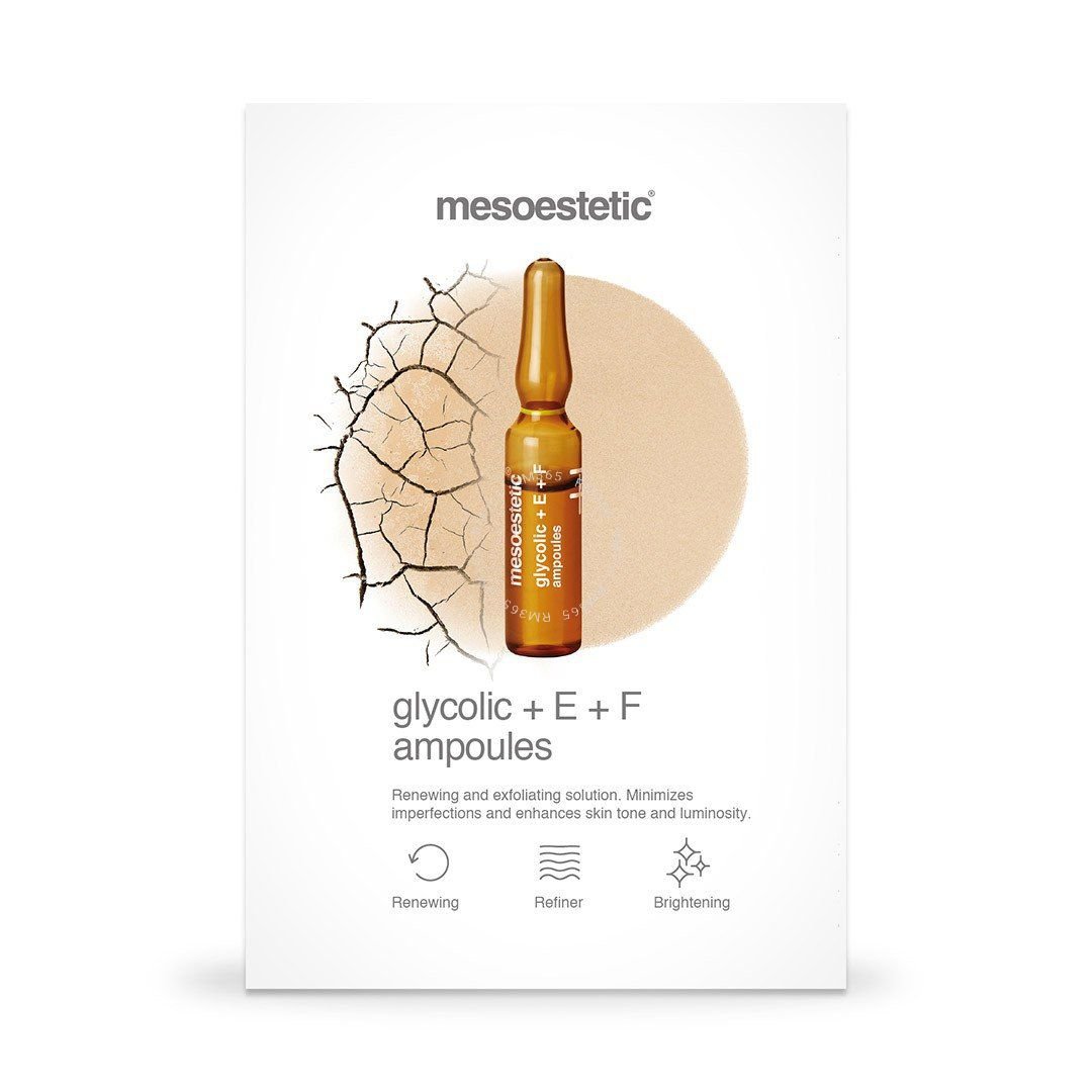 Mesoestetic Glycolic + E + F Ampoules (10 x 2ml)