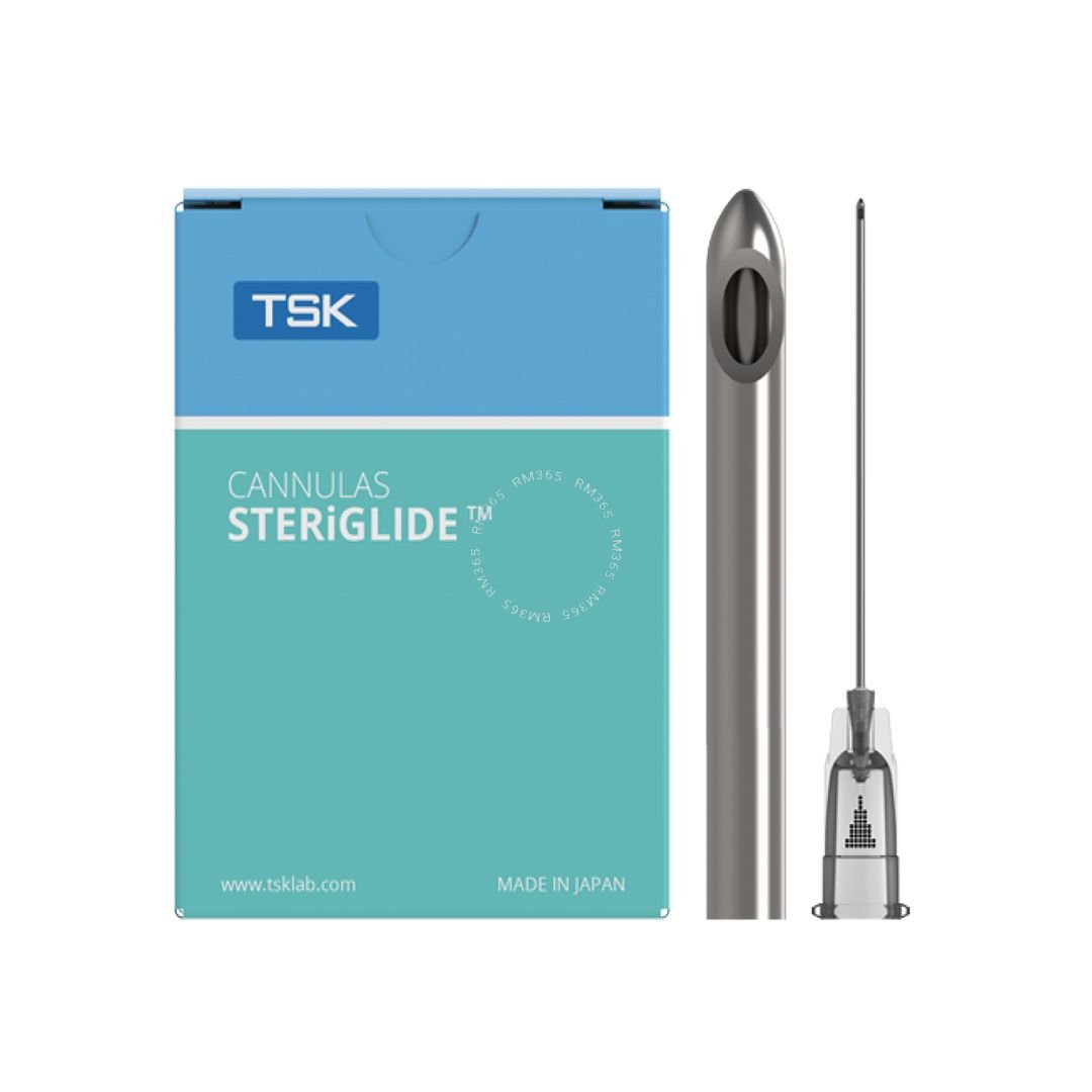 TSK STERiGLIDE Cannula (27G x 38mm)