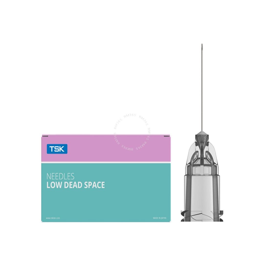 TSK Low Dead Space Hub LDS Needle (33G x 9mm)