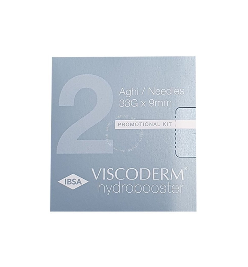 Viscoderm Hydrobooster Needles (33G, 9mm) (2 Needles per Pack)