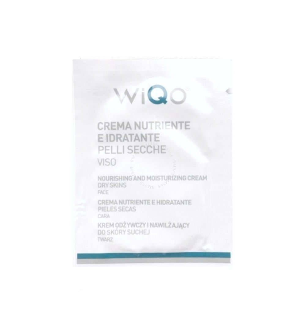 WiQo Nourishing and Moisturising Face Cream For Dry Skin (Sample with Needle)